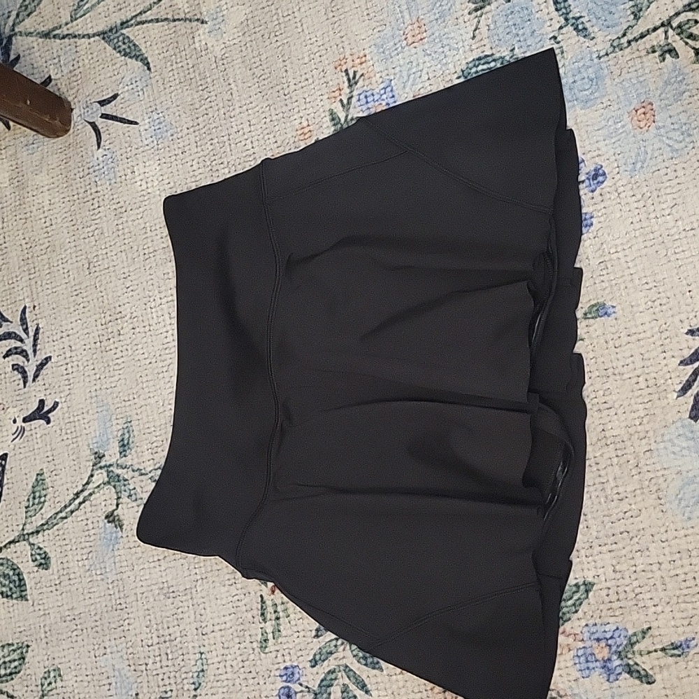 Athleta Ace Tennis Skort 13.5" Black - Picture 5 of 6
